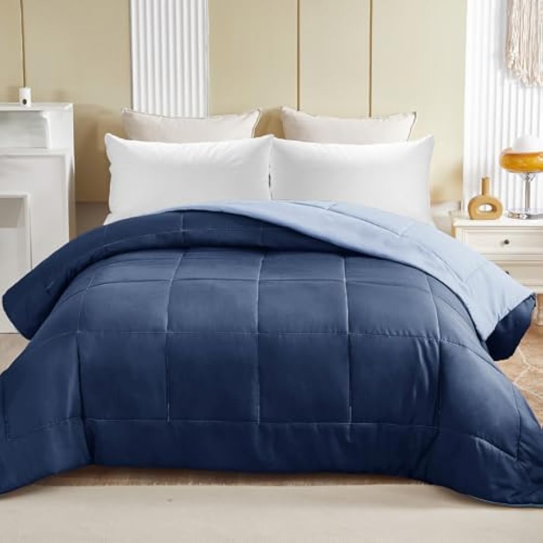Jolof Store King Size Duvet – All Seasons Microfiber Down Alternative