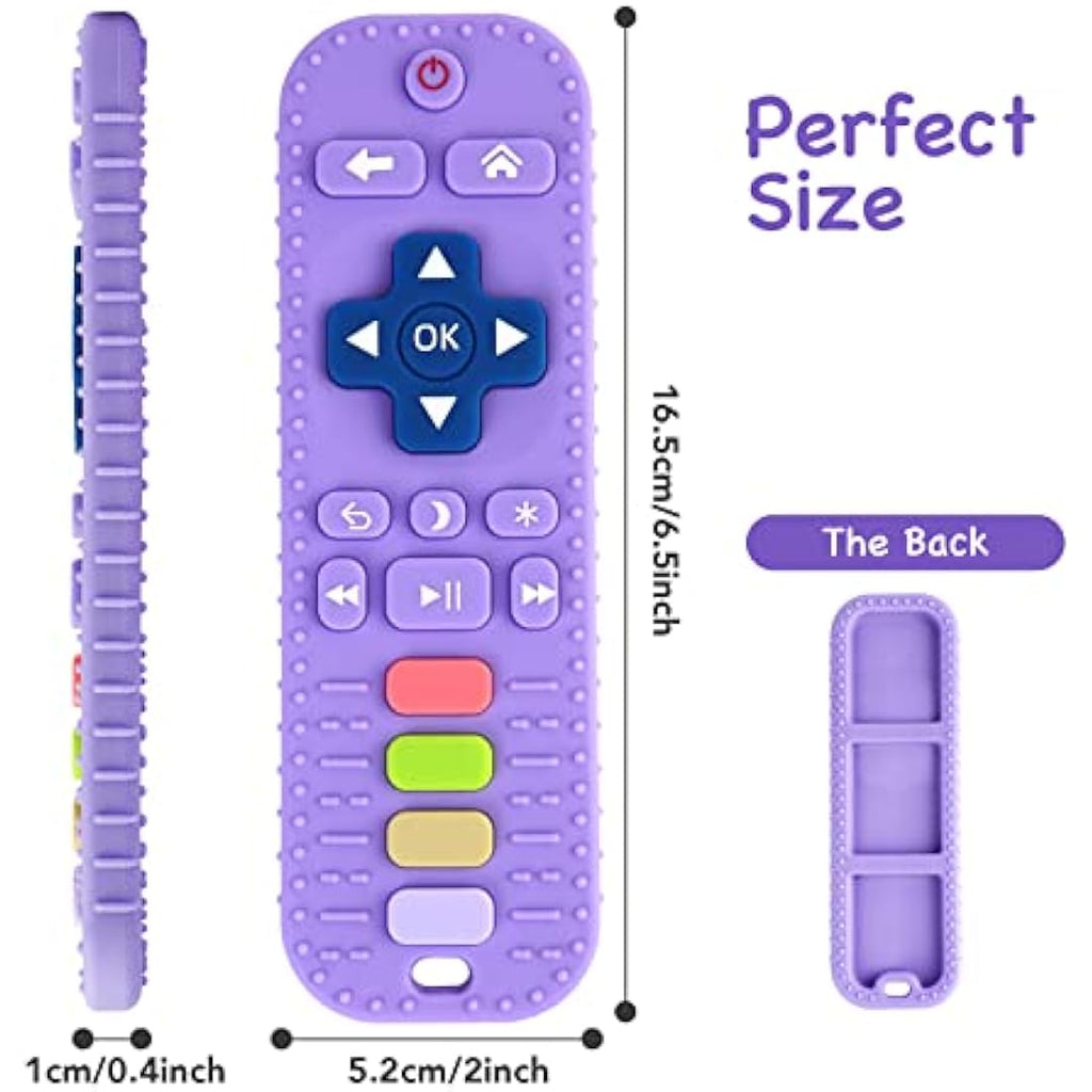 Hooku 2-Pack Remote Control Baby Teether | Food Grade Silicone Toys