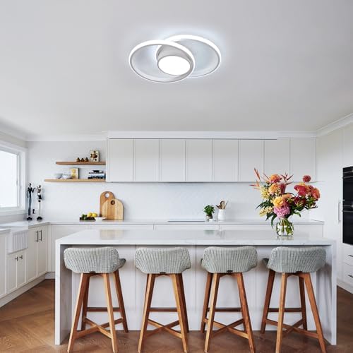 Jolof Store Modern LED Ceiling Light – 42W 4800LM Round Flush Mount