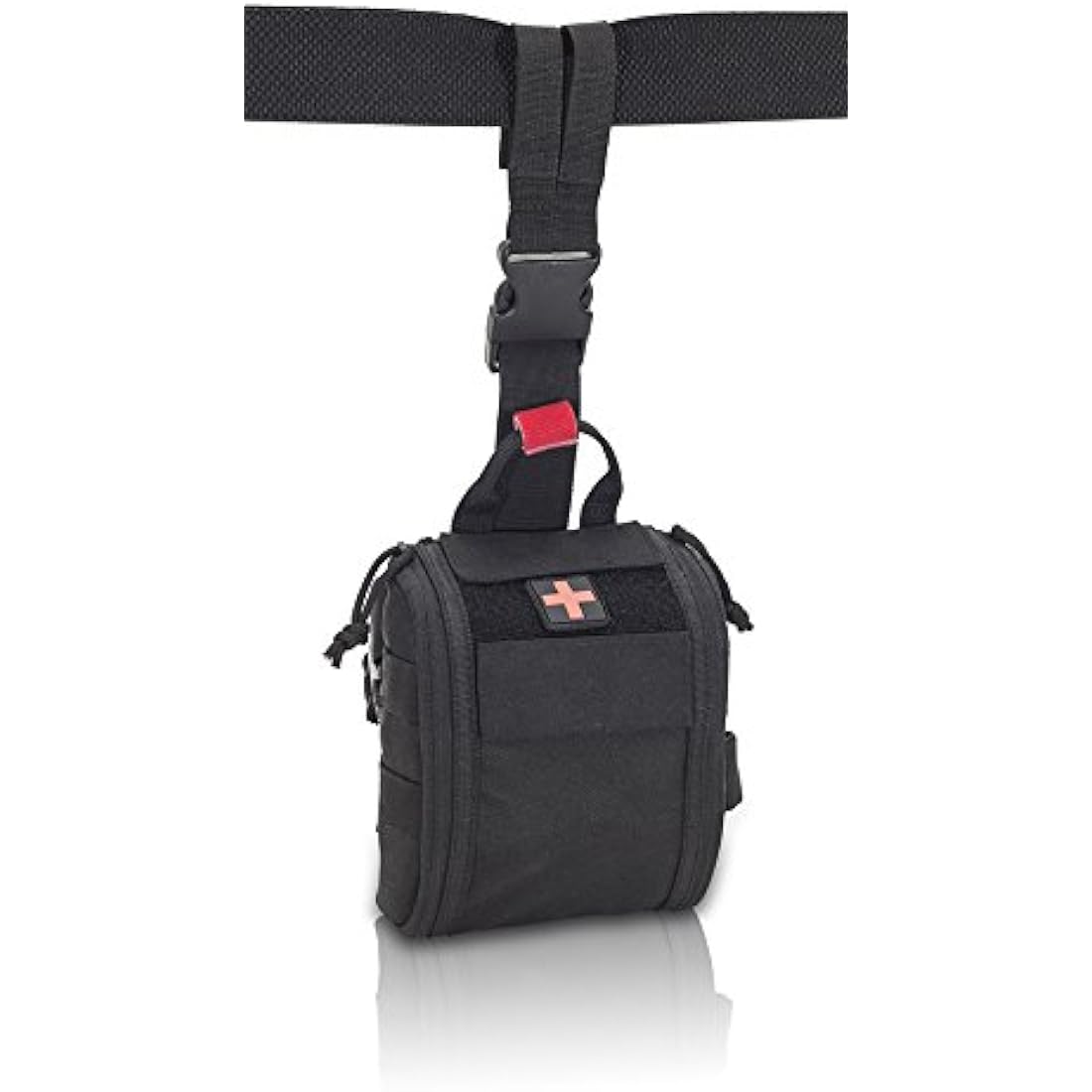 Elite Bags Fast'S Single Leg Molle Medical Pouch - Black Polyamide