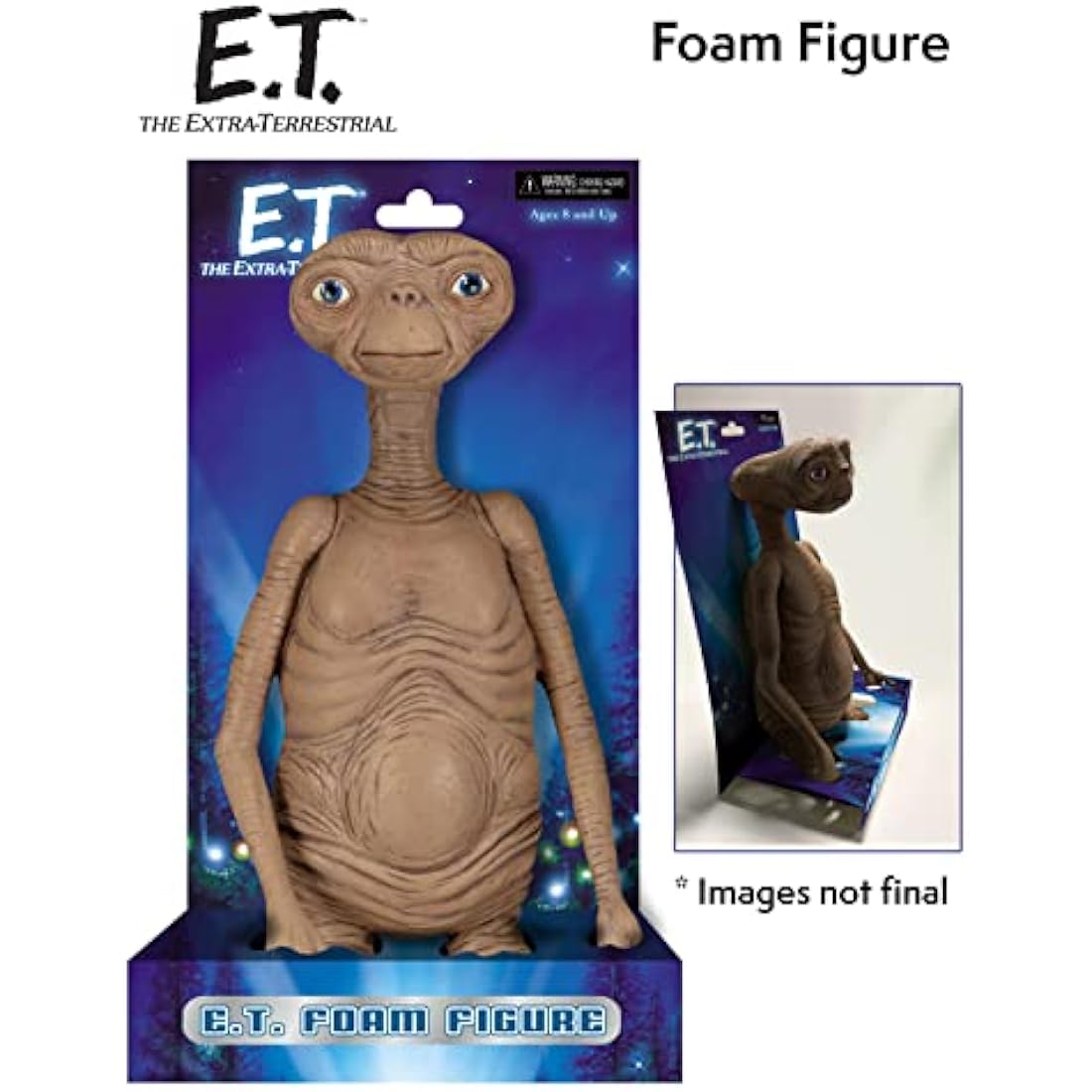 NECA E.T. 12" Stunt Puppet Replica - Brown Movie Collectible Figure