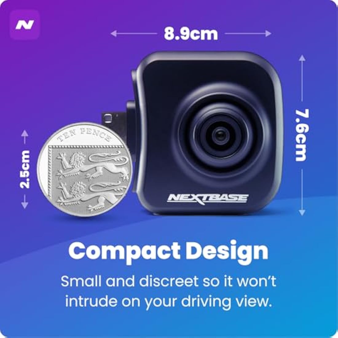 Nextbase Series 2 Rear View Dash Cam Module – 30° Telephoto Lens
