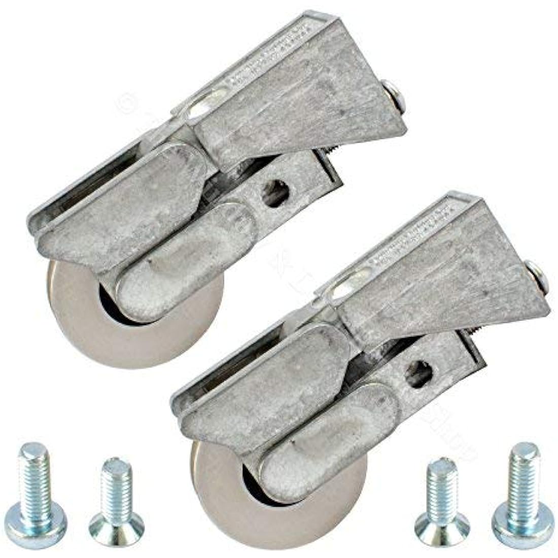 CA865 Patio Door Roller Wheels | 38mm Stainless Steel Pair