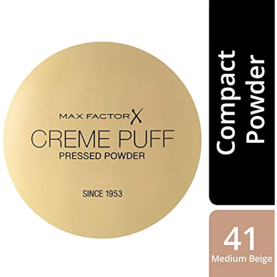 Max Factor Cream Puff Pressed Powder – 41 Medium Beige Matte Finish