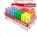 STABILO BOSS ORIGINAL Highlighter Pack of 48 – Neon and Pastel Colours