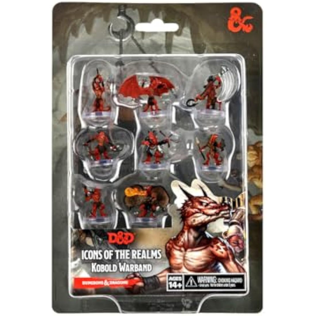 WizKids D&D Icons of the Realms: Kobold Warband - 8 Pre-Painted Figures