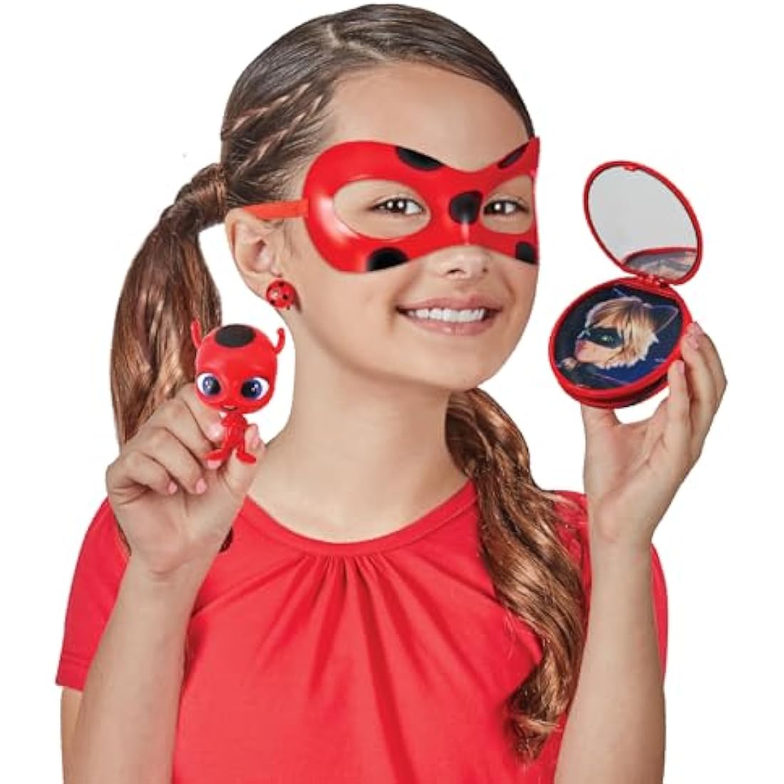 Miraculous Ladybug Role Play Set – Kids Superhero Costume with Mask
