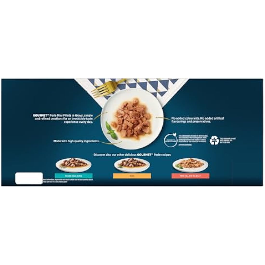 GOURMET Perle Chef's Collection Wet Cat Food in Gravy – 40 x 85g