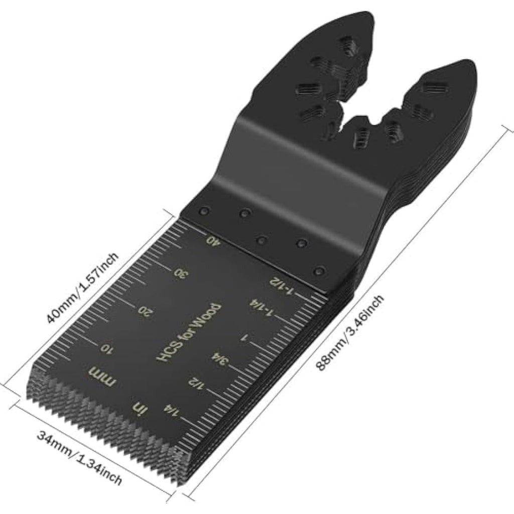 Jolof Store 60-Piece Universal Oscillating Wood Multi Tool Saw Blades