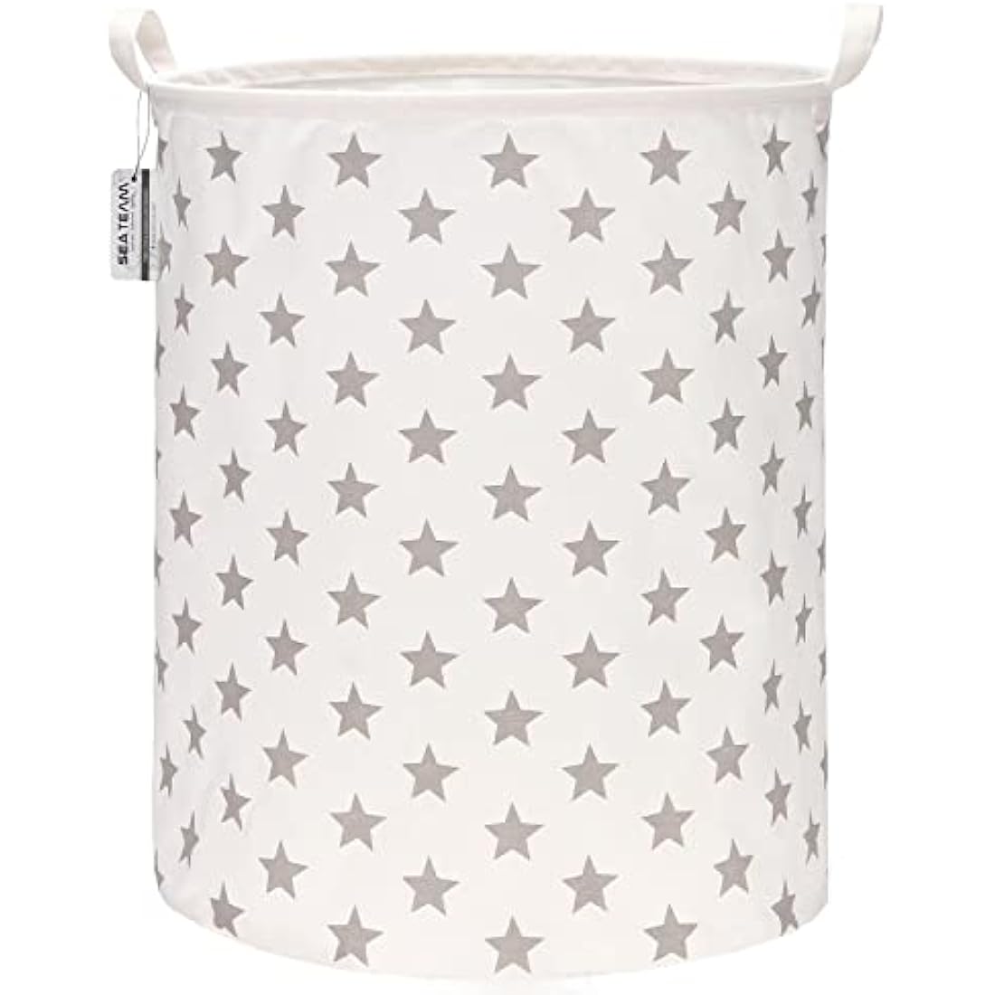 Jolof Store Large Folding Laundry Hamper | Waterproof Ramie Cotton Basket