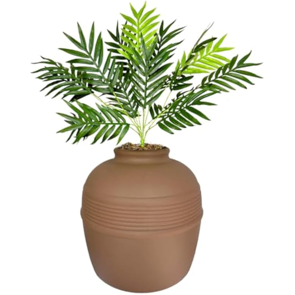 Jolof Store Hidden Litter Box Planter – Large Mocha Brown Cat Pot