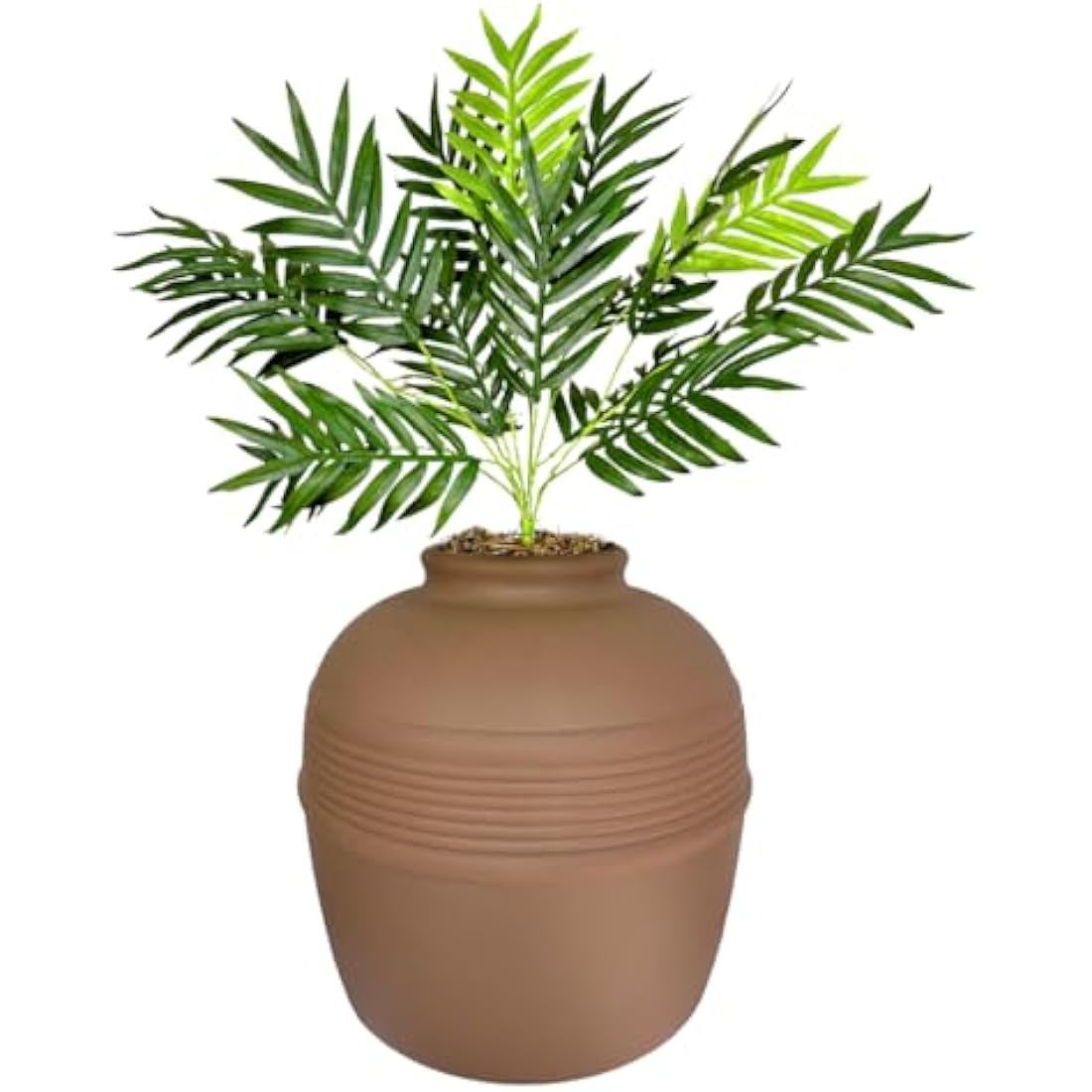 Jolof Store Hidden Litter Box Planter – Large Mocha Brown Cat Pot