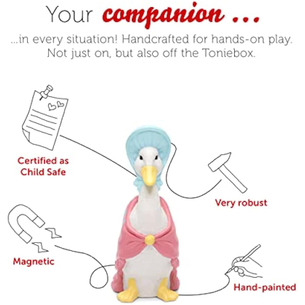 tonies Beatrix Potter Audio Character for Toniebox | Jemima Puddle-Duck