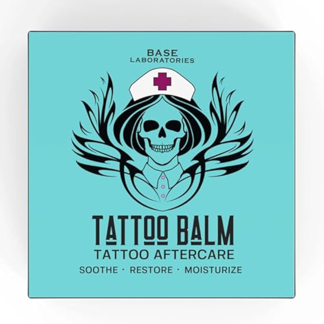 Base Labs Tattoo Balm - Organic Aftercare for Color Brightening - 2PK