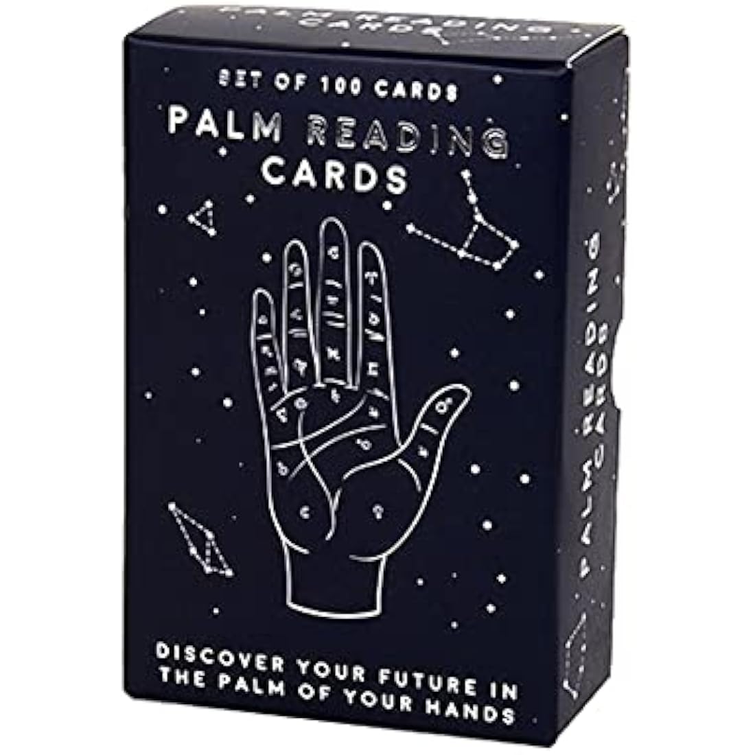Gift Republic Palm Reading Cards – 100 Piece Palmistry Learning Set