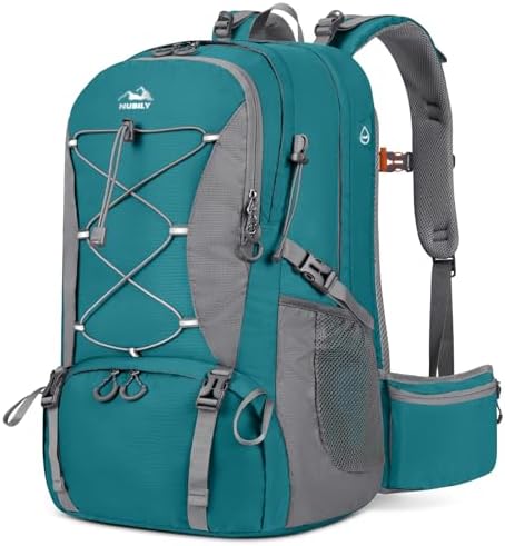 50L Hiking Backpack - Waterproof Camping Rucksack with Wet Pocket
