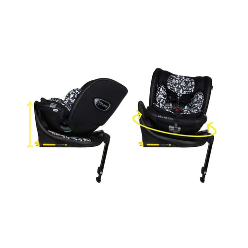 Cosatto All in All Extra i-Size 360 Car Seat - Silhouette