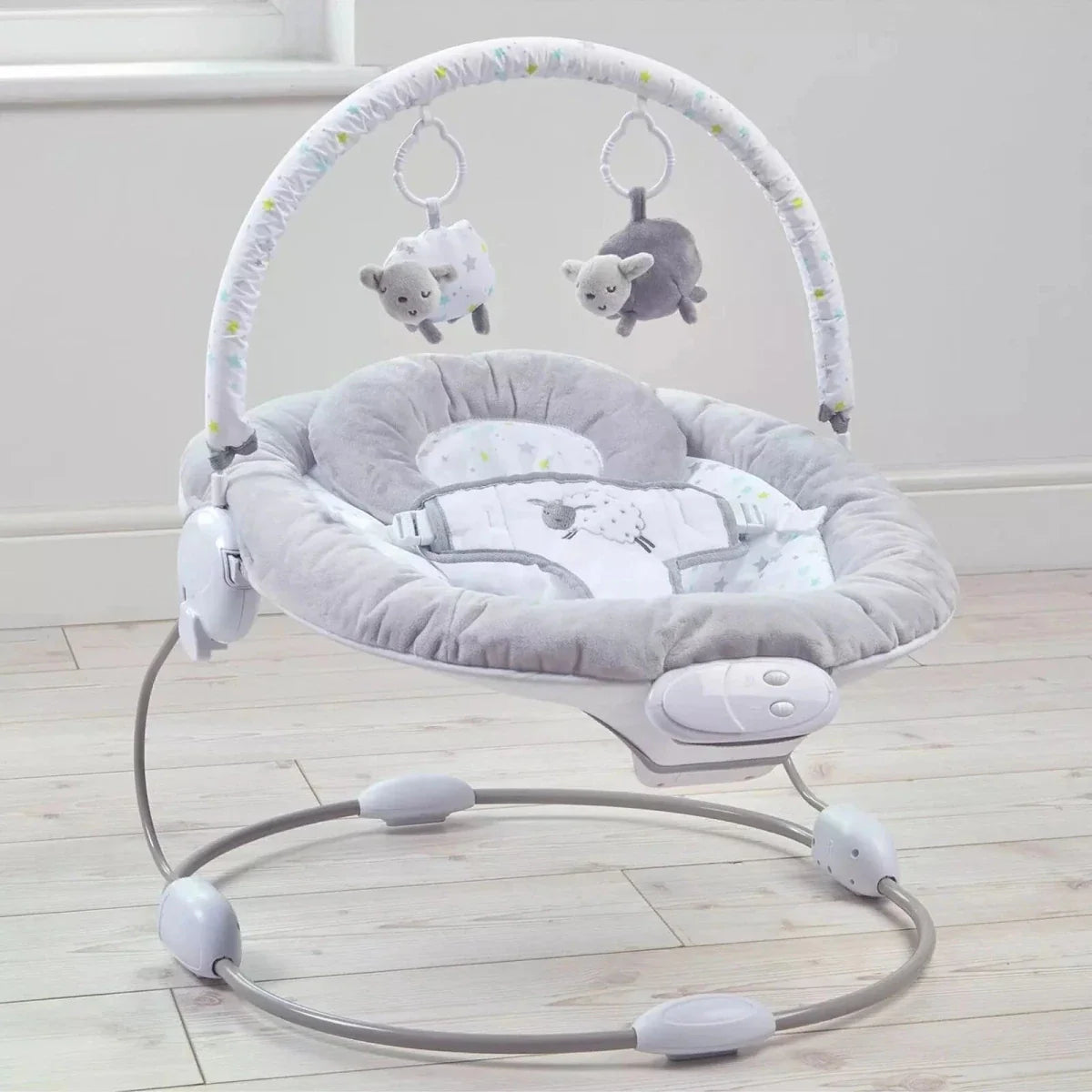 East Coast Counting Sheep Baby Bouncer - Grey