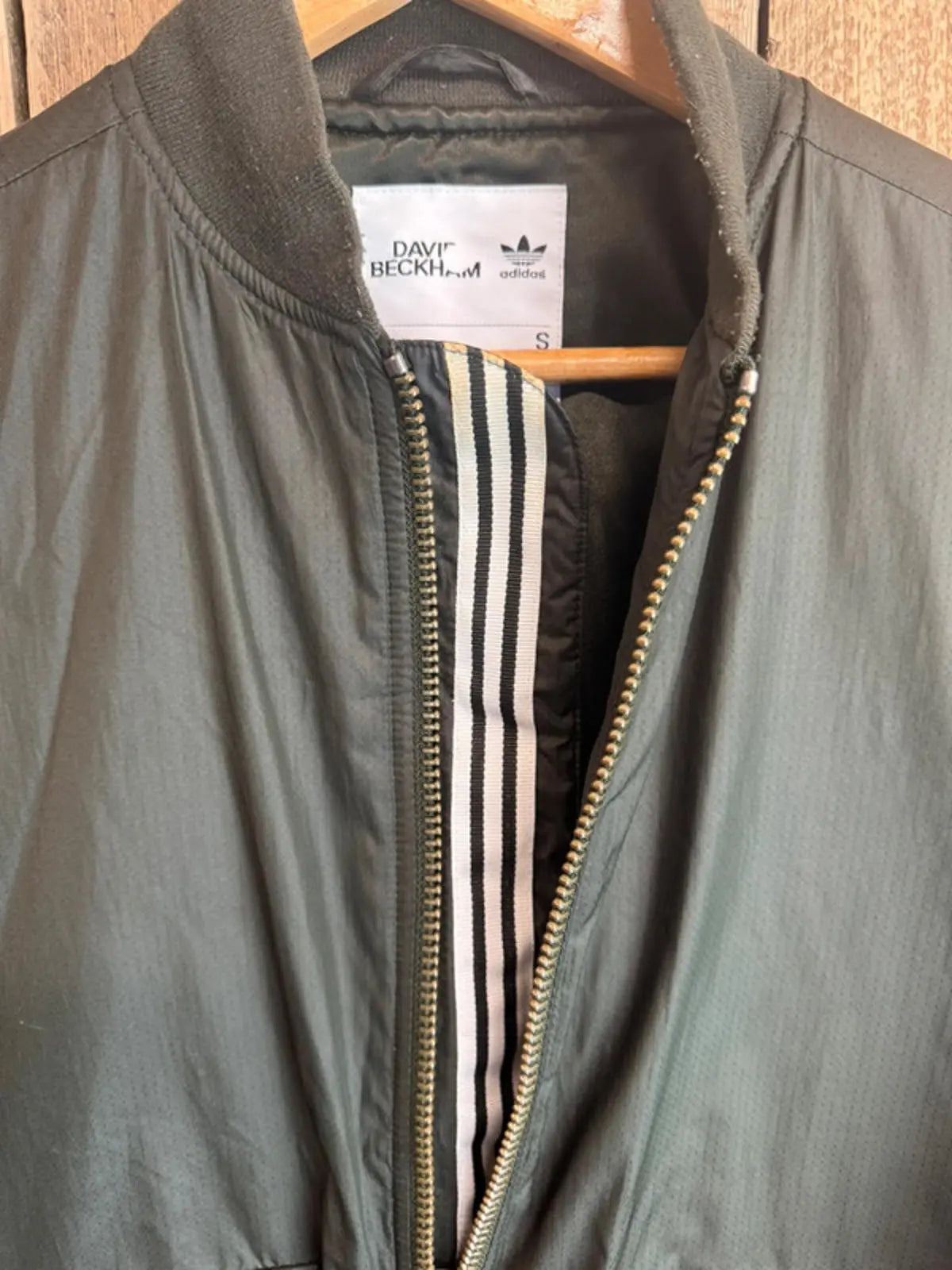 Vintage Adidas David Beckham bomber jacket designed by J.Bond