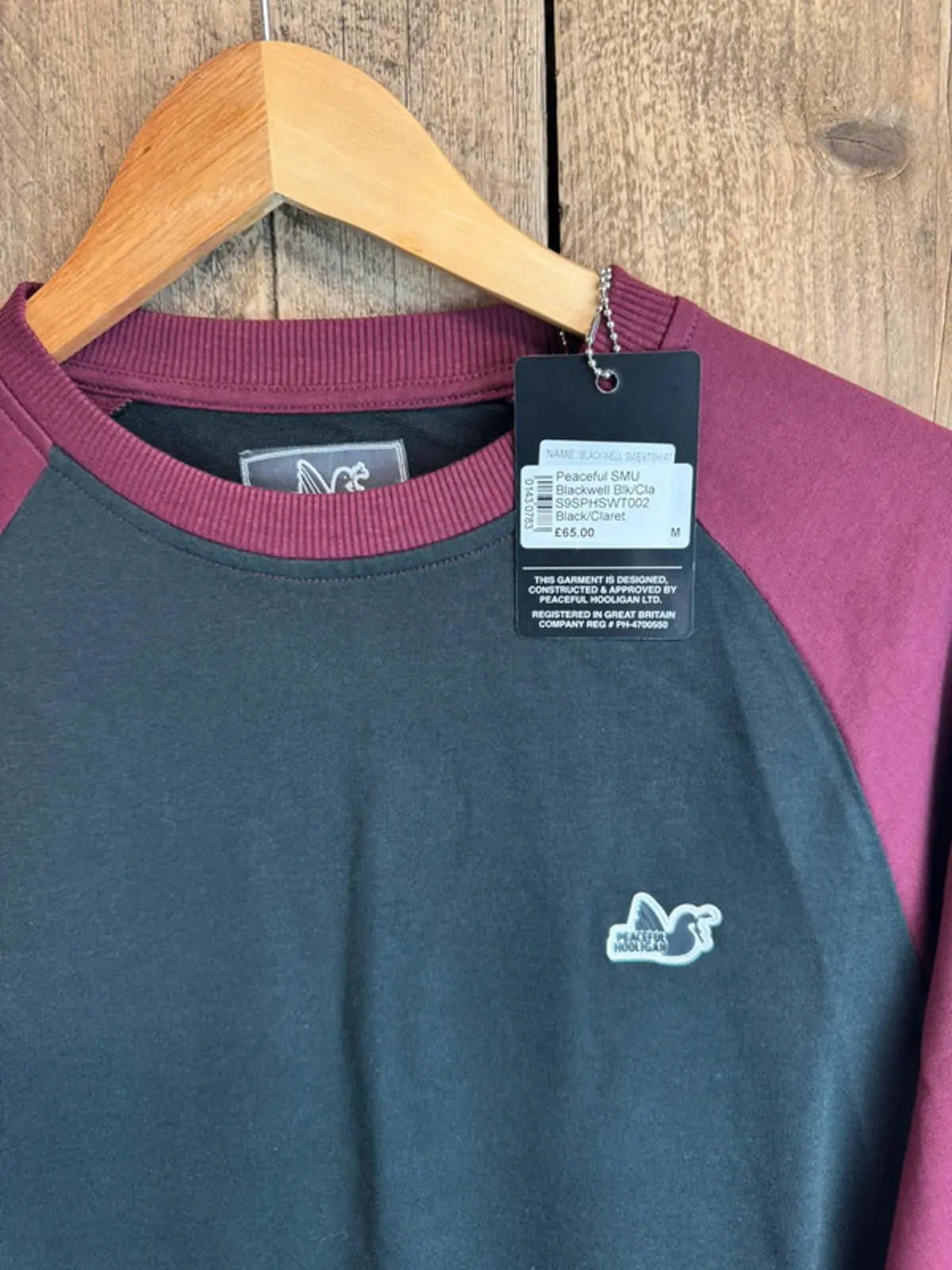 Peaceful Hooligan Men’s Jumper Top Brand New Medium