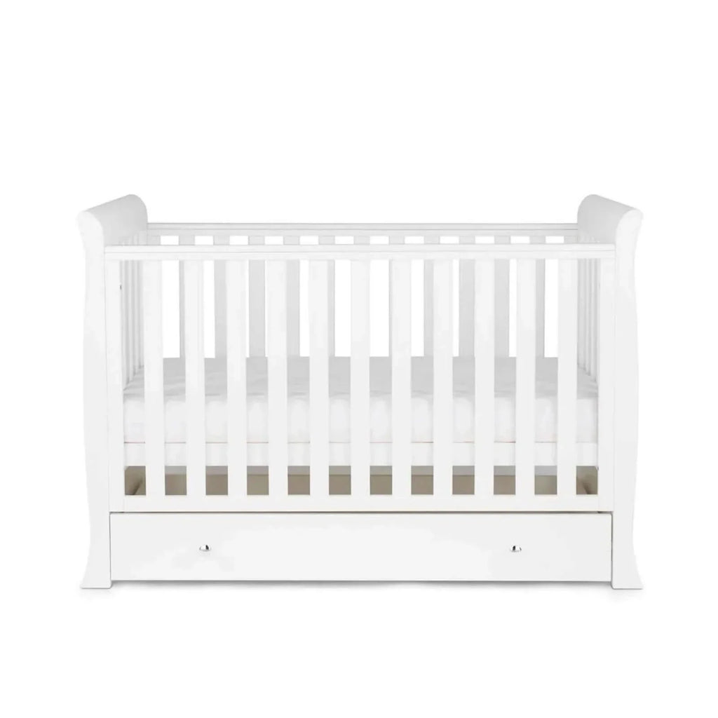 Ickle Bubba Snowdon 4 in 1 Mini 3 Piece Furniture Set White - Premium Pocket Sprung Mattress