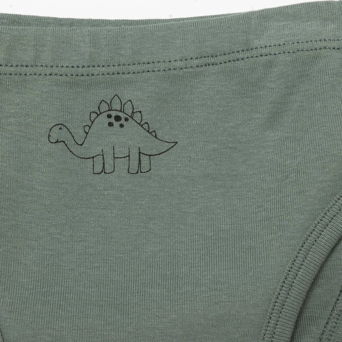 HelloBaby Boys Knickers Dinosaur - Petrol Green