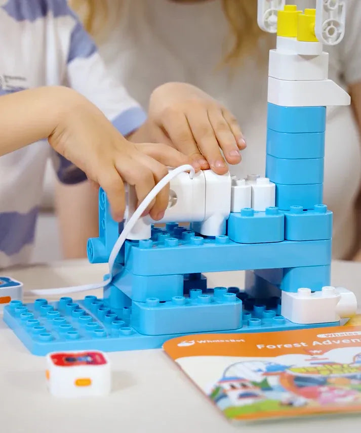 WhalesBot A3 | Enjoy Coding with Magnetic Blocks + FREE Online course