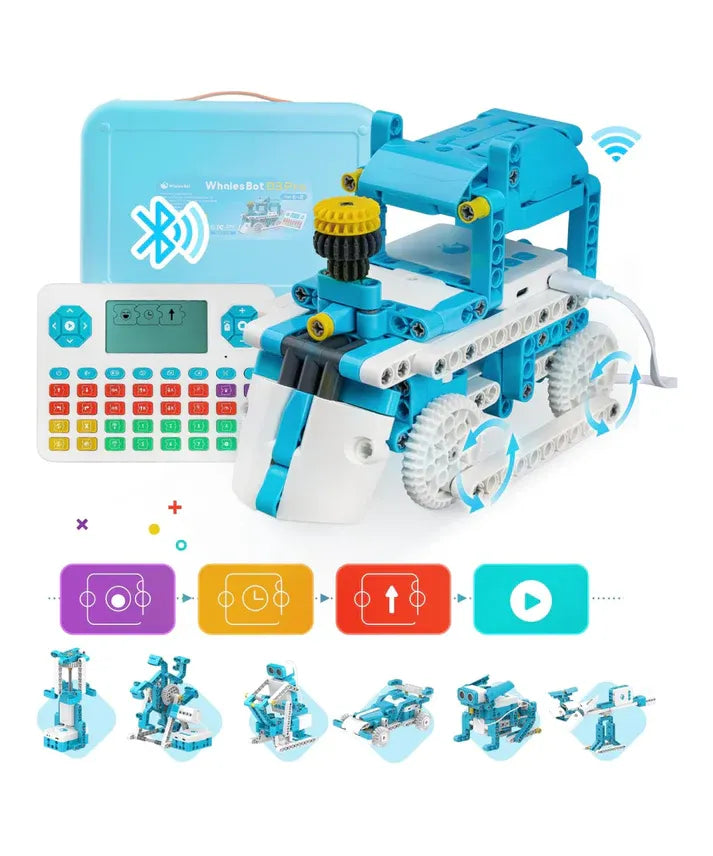 WhalesBot D3 Pro Coding and Remote Control with We Code Pad + FREE Online course