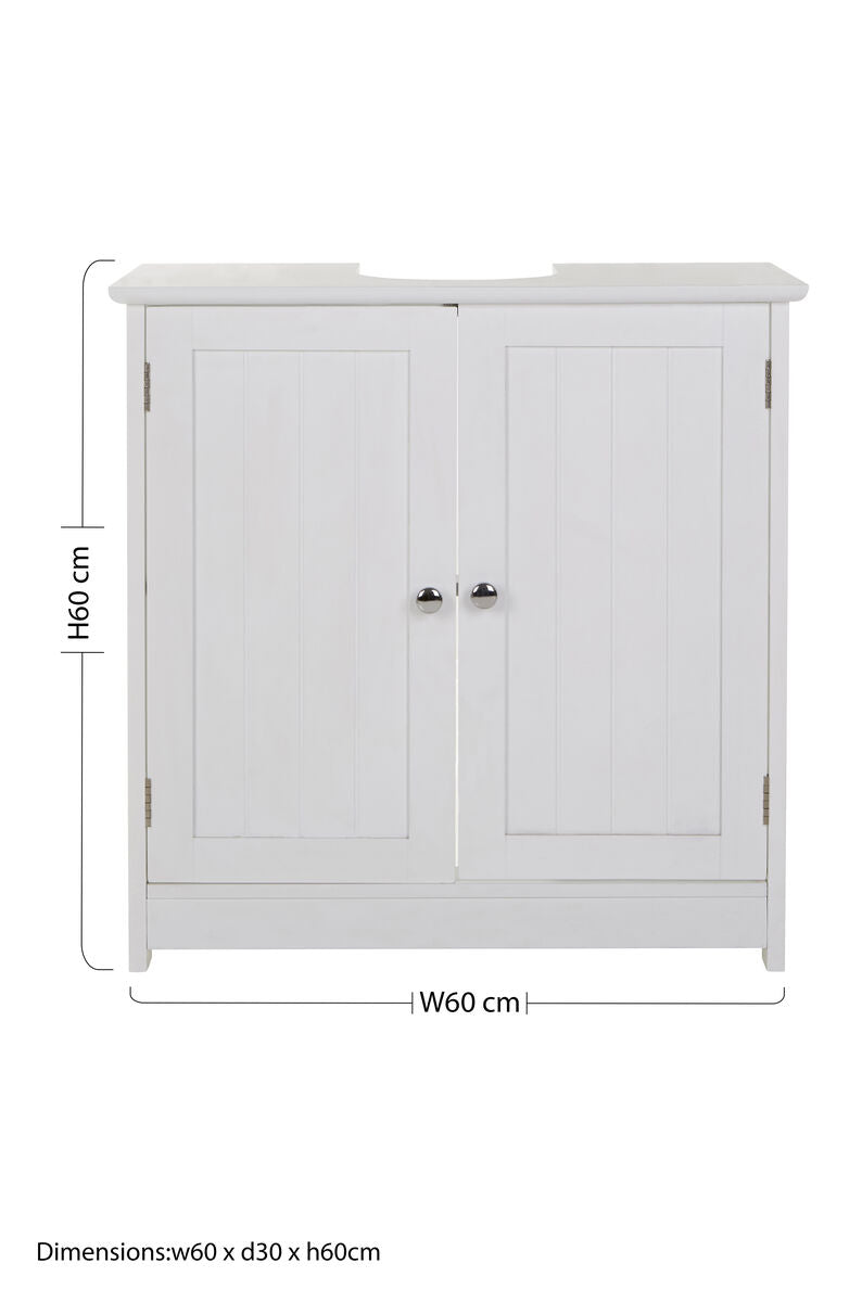Orsina Portland Under Sink Cabinet – Modern Bathroom Storage Organiser