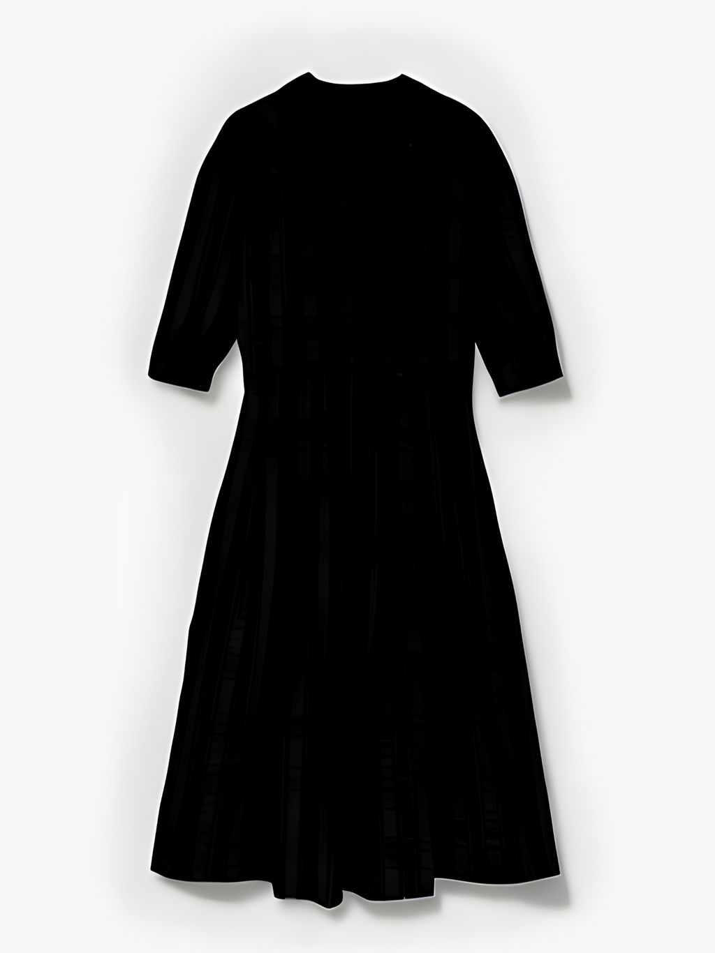 No More Nobody Talitha Organic Cotton Midi Dress with Side Buttons
