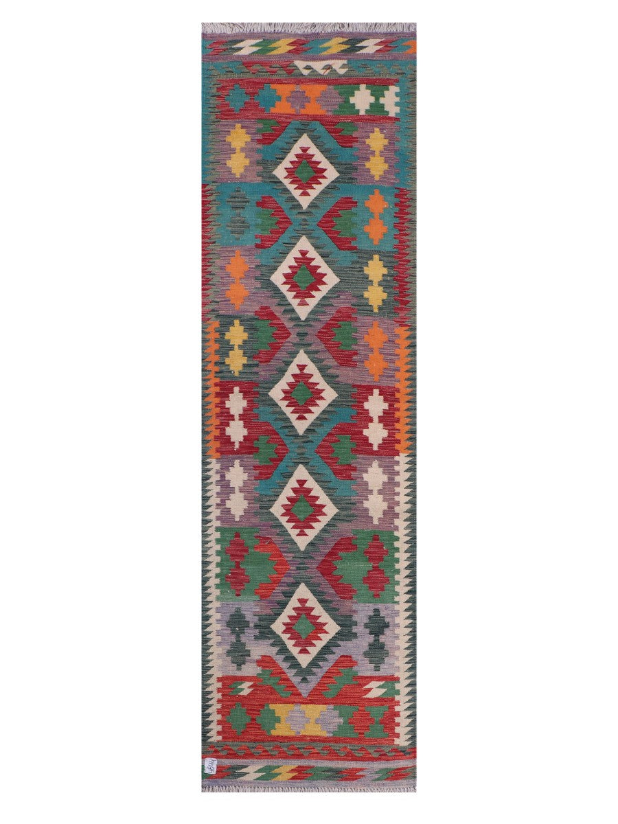 Maimana Kilim Runner - 300 x 84 cm