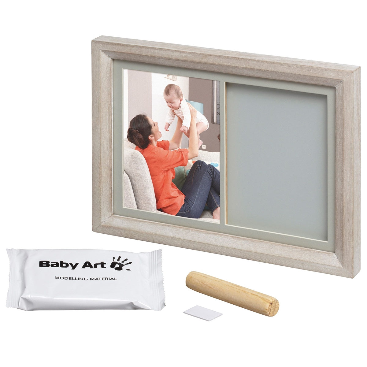 Baby Art Tiny Touch Hand & Footprint Frame – Baby Keepsake Photo Frame Gift Kit