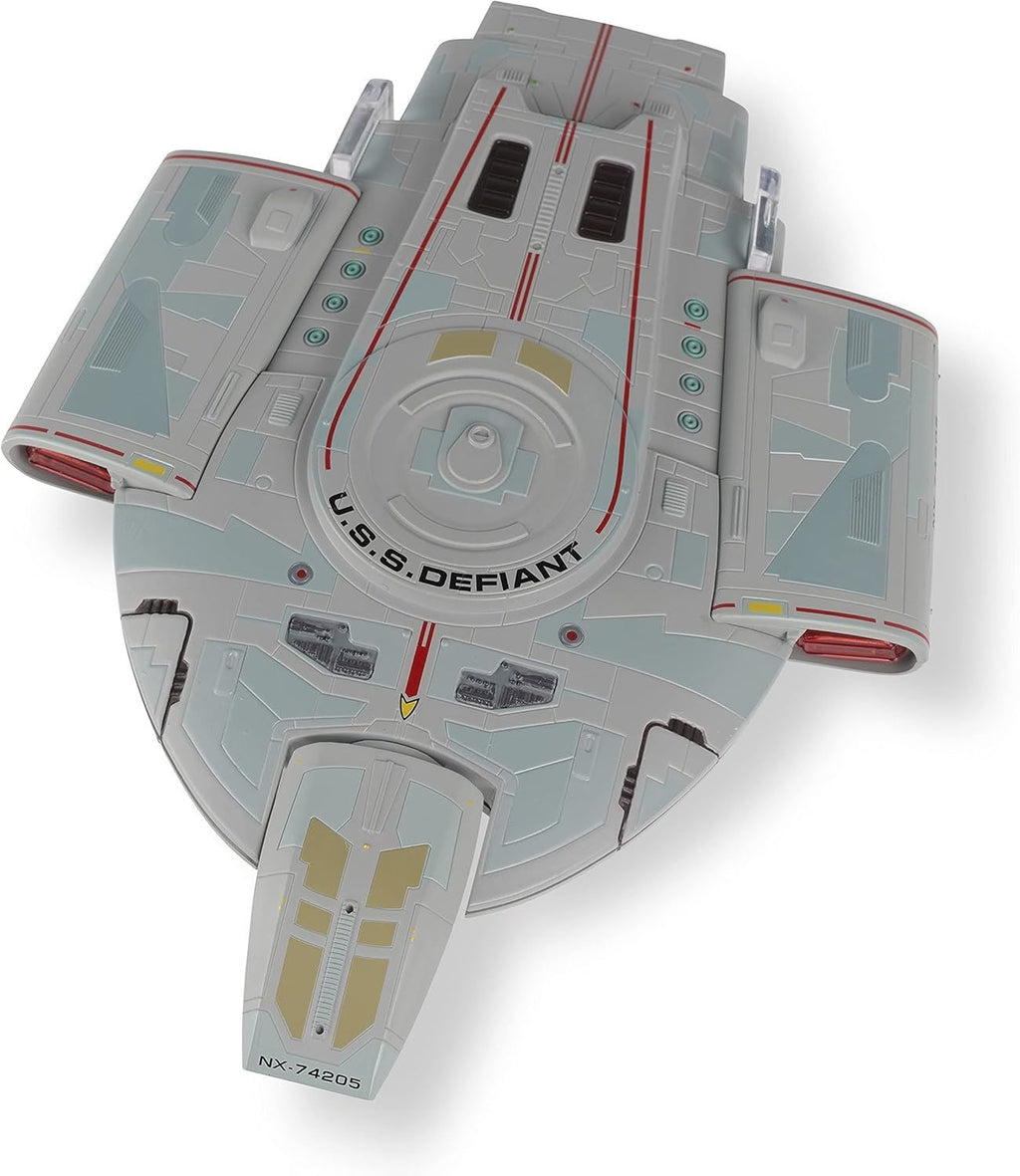 #07 U.S.S. Defiant NX-74205 XL EDITION Model Die Cast Ship (Eaglemoss / Star Trek)