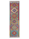 Maimana Kilim Runner - 292 x 79 cm