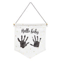 Baby Art Personalised My Baby Art Flag for lasting memory of your baby's hand or footprint