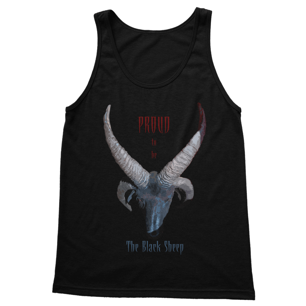 Kate's Clothing Black Sheep Women's Vest Top | 100% Cotton Gothic Tank