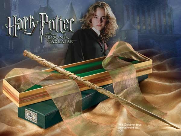 Hermione Granger Wand in Ollivanders Box – Noble Collection Collectible
