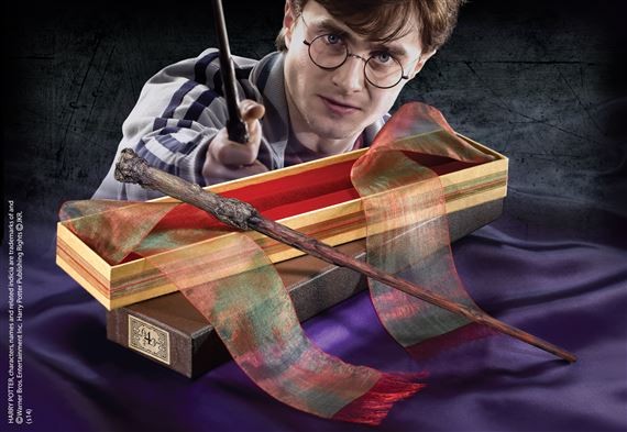 Harry Potter's Wand in Ollivander's Box – Noble Collection Prop