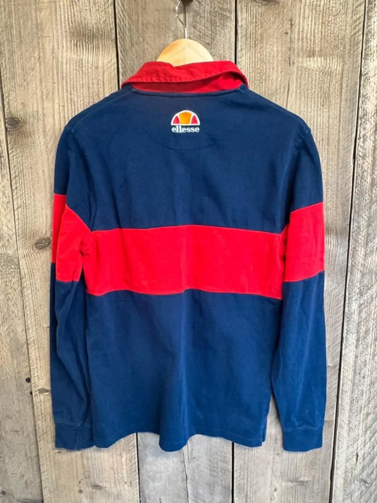 Vintage 1990s Ellesse Rugby Top Jumper Sweatshirt medium #303