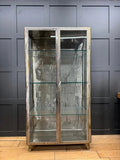 Industrial Medical Display Double Cabinet – Shop Display / Apothecary Bathroom