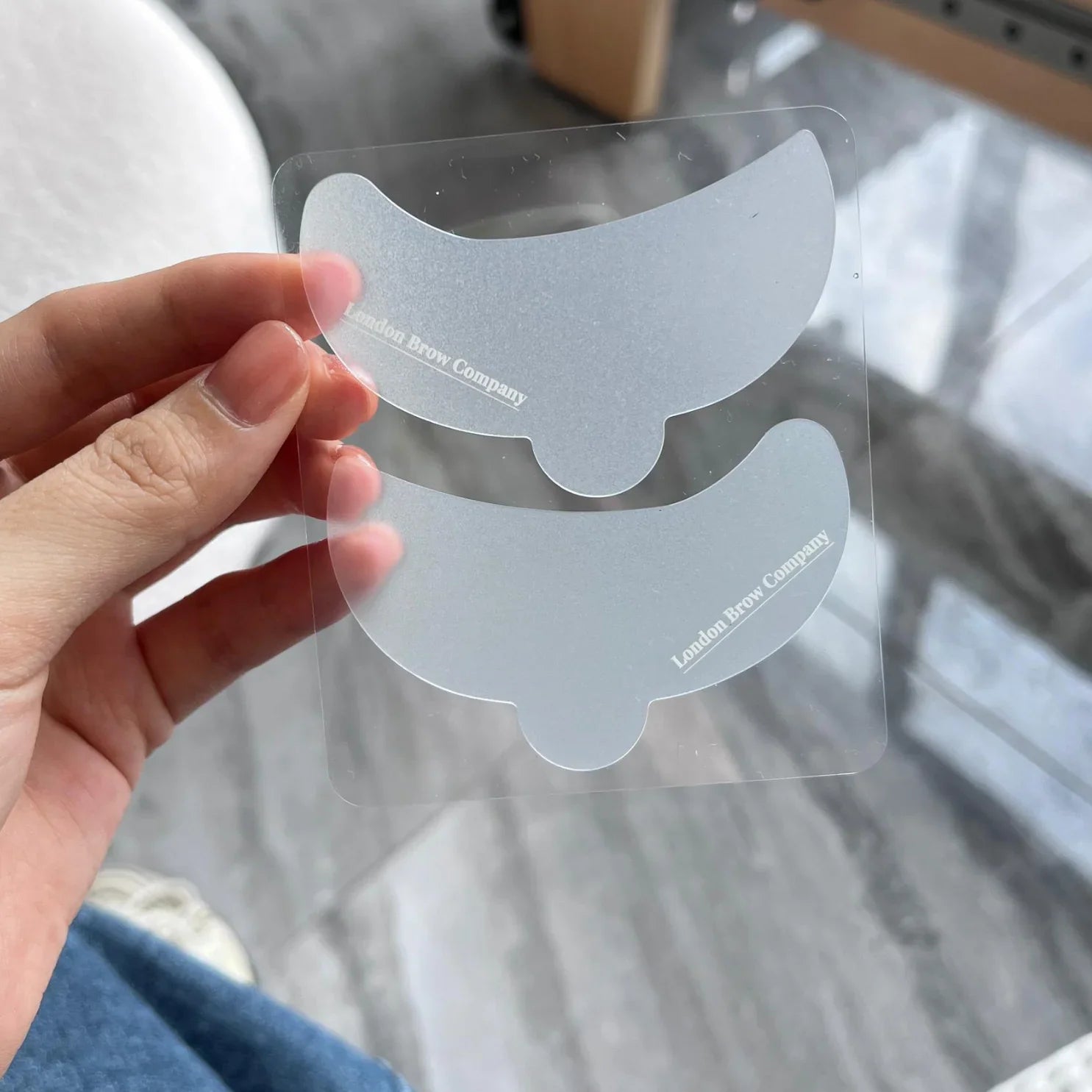 The London Brow Company Reusable Silicone Brow Wrap & Under Eye Pads
