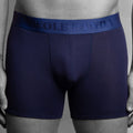 Swole Panda Bamboo Boxers – Navy Anti-Chafing Breathable Underwear