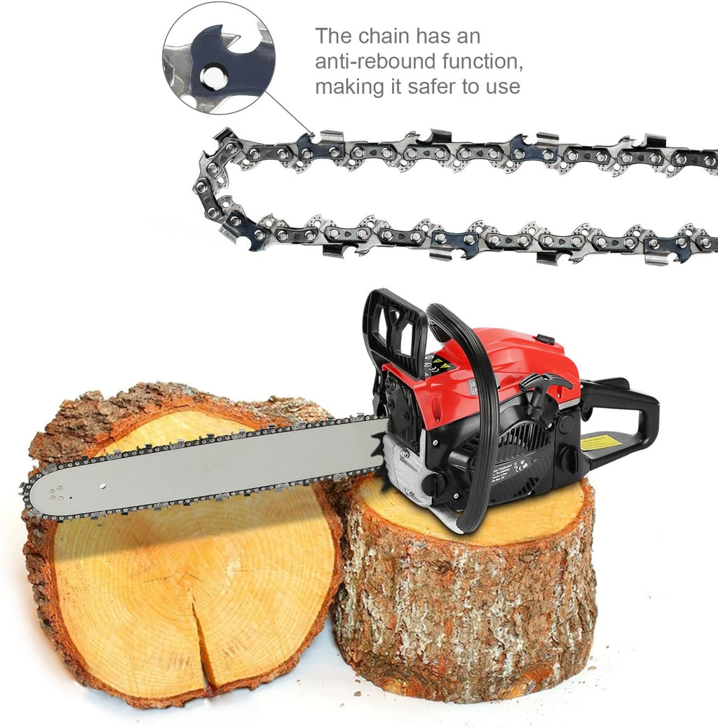 Massive Discounts 16-Inch Chainsaw Chains | 3/8" Pitch 56DL 4-Pack