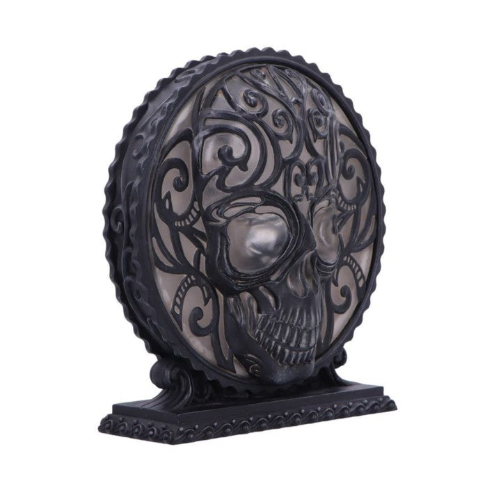 Nemesis Now Death’s Embrace Gothic Skull Lamp – Ornate Polyresin 20.2cm
