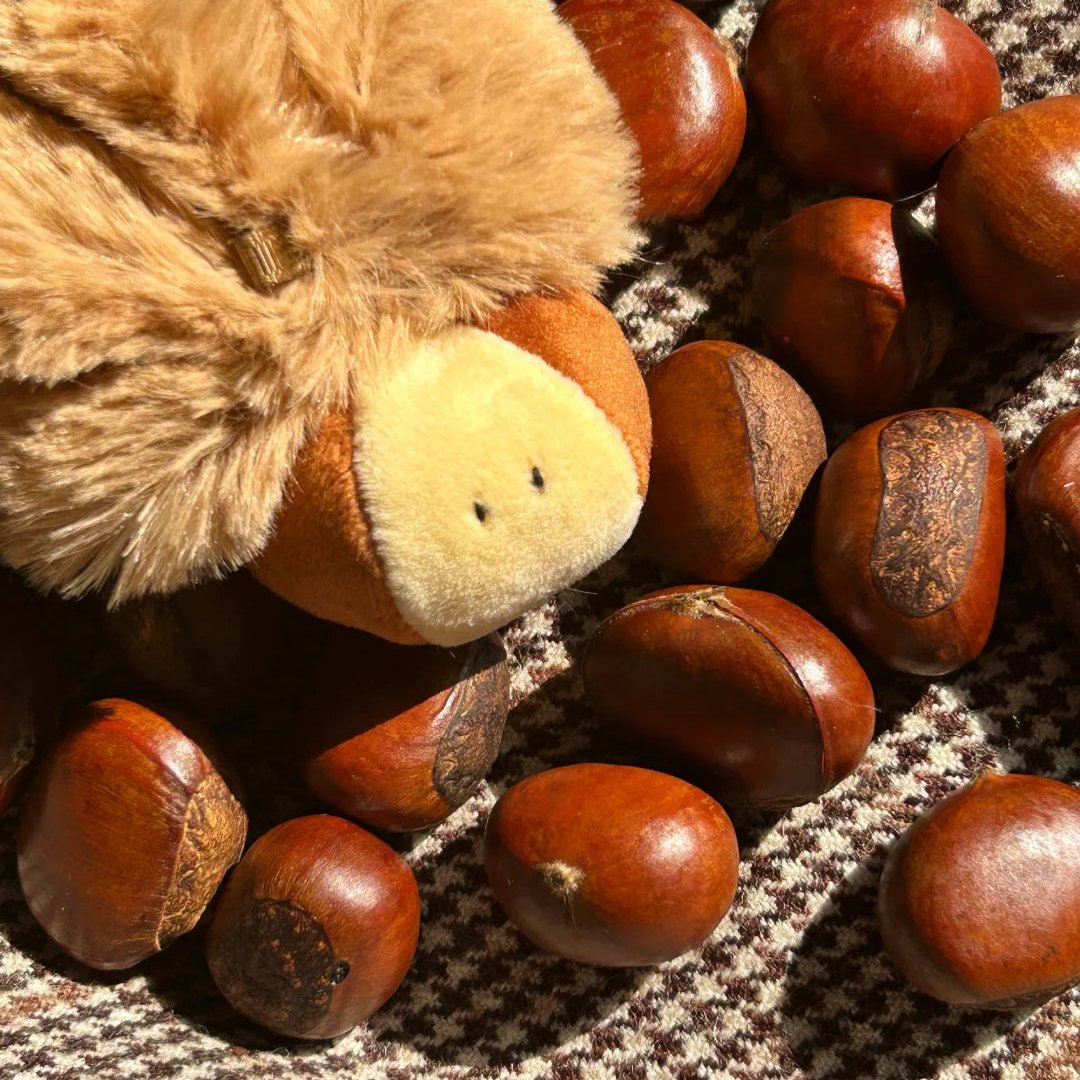 Chestnut Bag Charm – Cute Handbag Accessory by LuLuFun Studio
