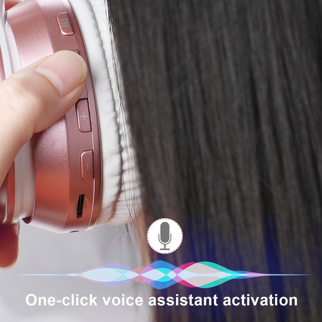 LOBKIN Bluetooth 5.3 Wireless Over-Ear Headphones – Foldable HiFi Stereo