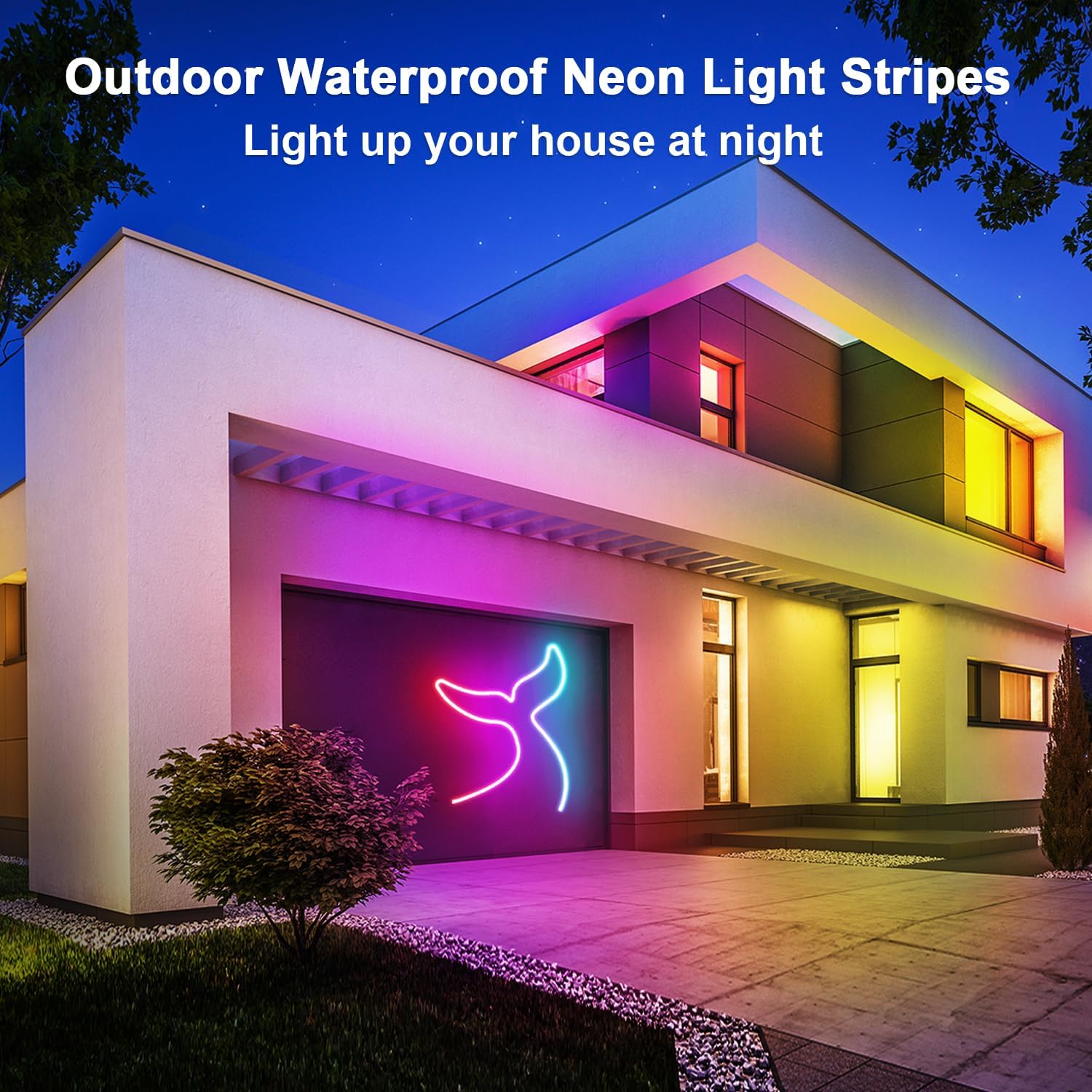 Segrass 20M RGB LED Neon Strip Lights | Smart App Control & Waterproof
