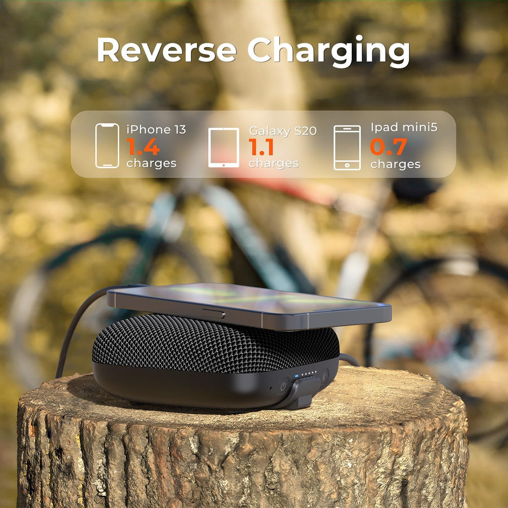 Tribit StormBox Micro 2 Bluetooth Speaker | IP67 Waterproof & Powerbank