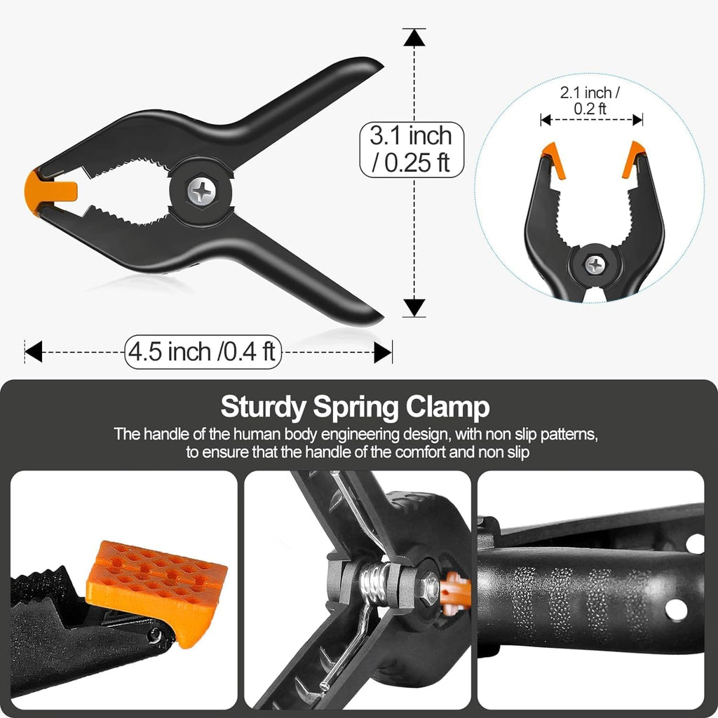 EMART 7x12ft Heavy Duty Photo Backdrop Stand | Adjustable Support Kit