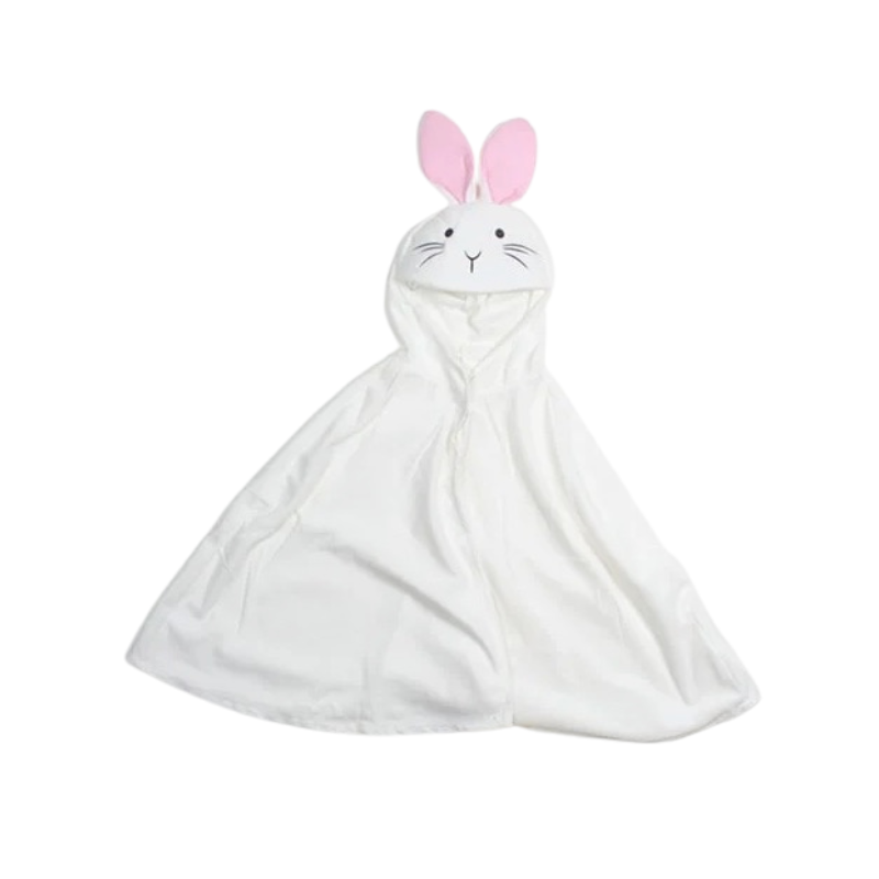 PoundFun Easter Bunny Fancy Dress Cape – Kids Toddler Costume (Ages 1-5)